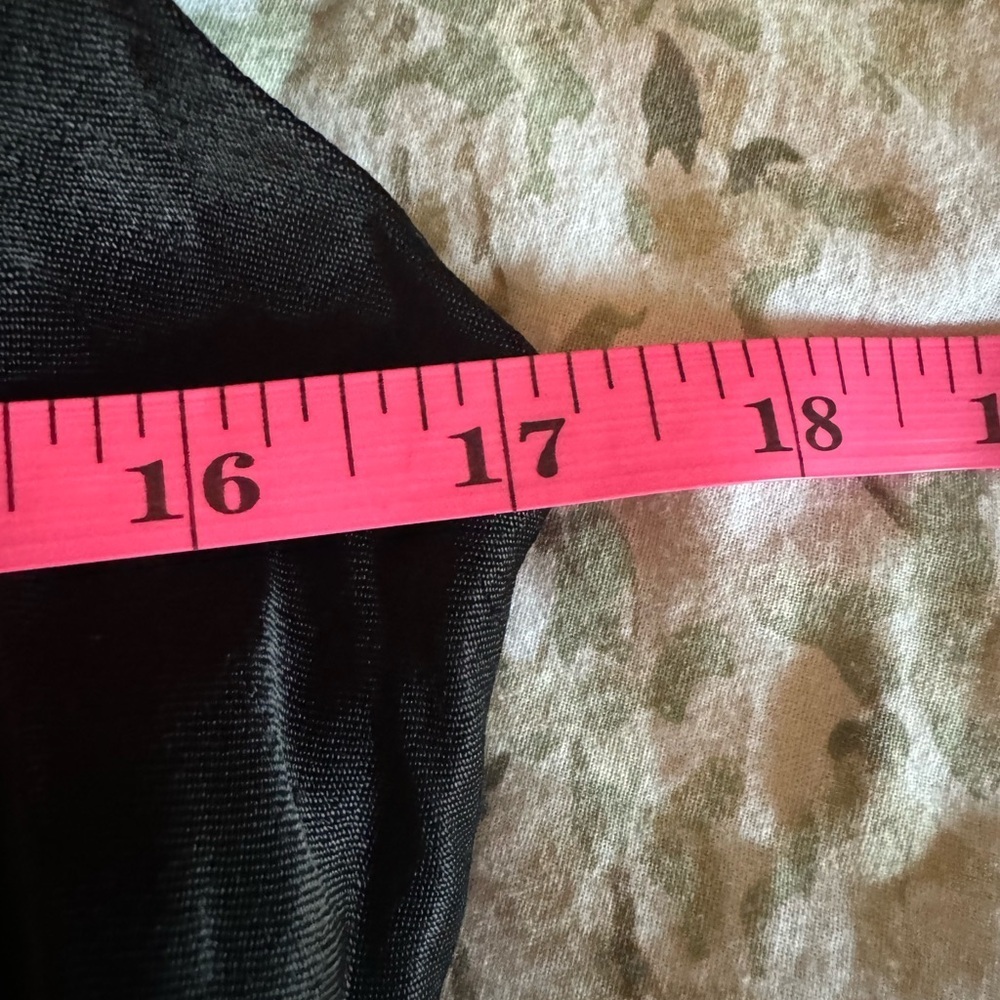 Zara Cowl Neck Black Satin Mini Slip Dress​​ - Picture 5 of 7
